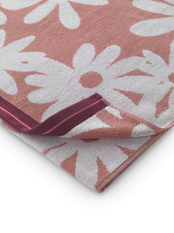 Top Towel - Pop - Large Beach Towel 100 x 180 cm - 100% Egyptian Cotton Terry Double Thread - Soft and Durable - Velvet Finish - Machine Washable
