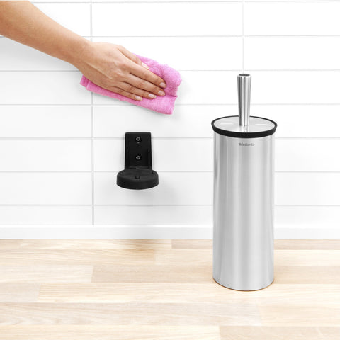 Brabantia 427183 Stainless Toilet Brush, Metal/Plastic, Matt Steel