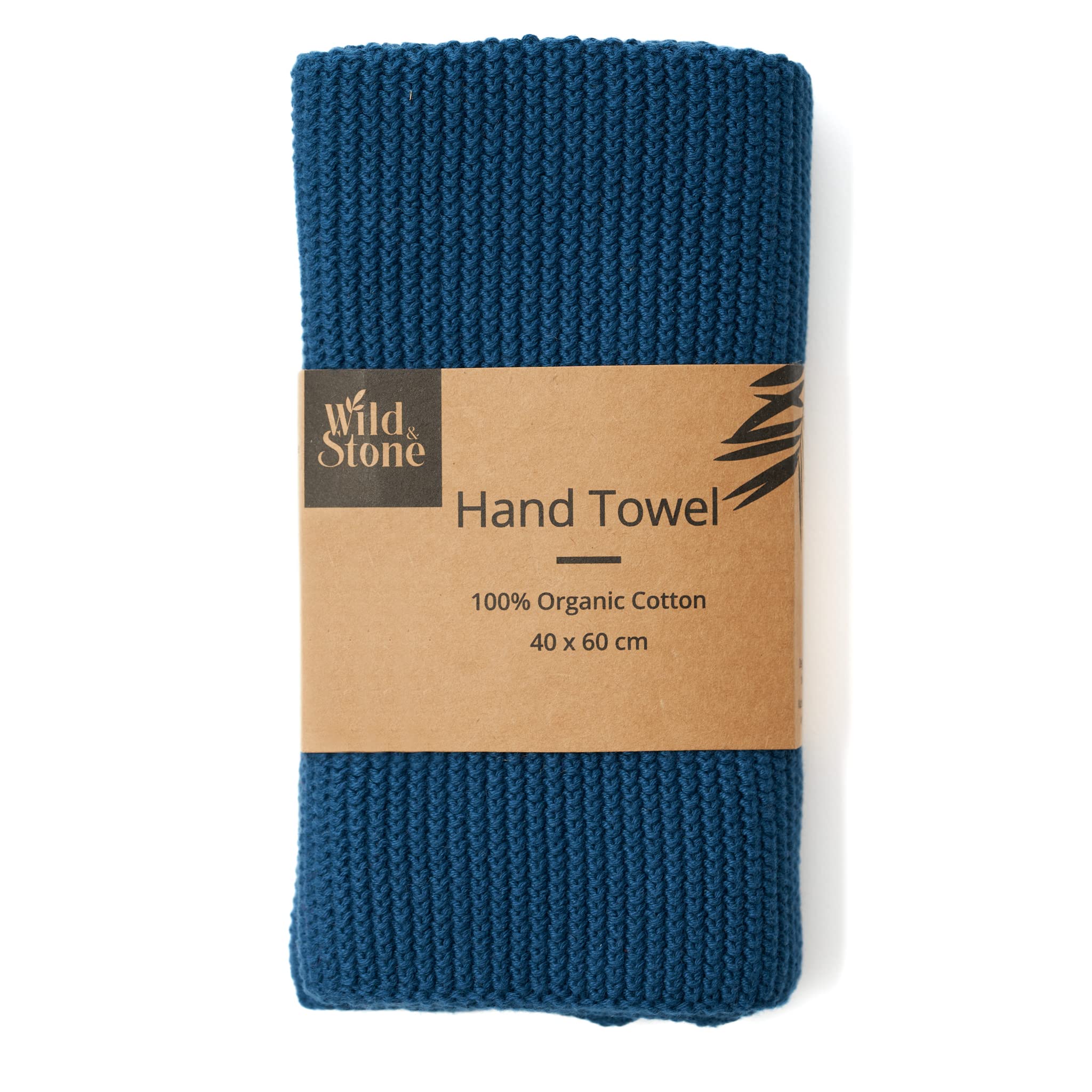 Wild & Stone GOTS Organic Cotton Hand Towel, 40 x 60cm