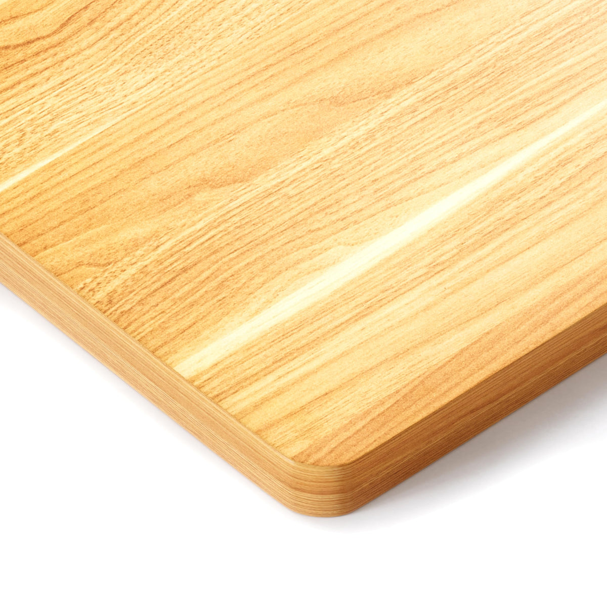 BIZUM Table Top 140 x 70 cm Desk Top Desktop for Height Adjustable Electric Standing Desk, Dining Tables and More DIY - 25 mm Sturdy Durable (Maple)