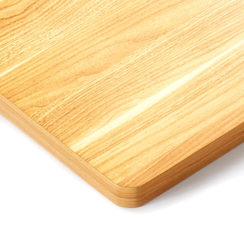 BIZUM Table Top 140 x 70 cm Desk Top Desktop for Height Adjustable Electric Standing Desk, Dining Tables and More DIY - 25 mm Sturdy Durable (Maple)