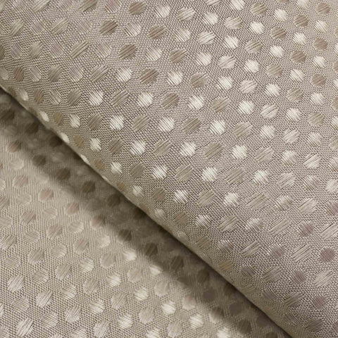Douceur d'Intérieur Quartz Shower Curtain with Hooks 100% Polyester Taupe 180cm x 200cm