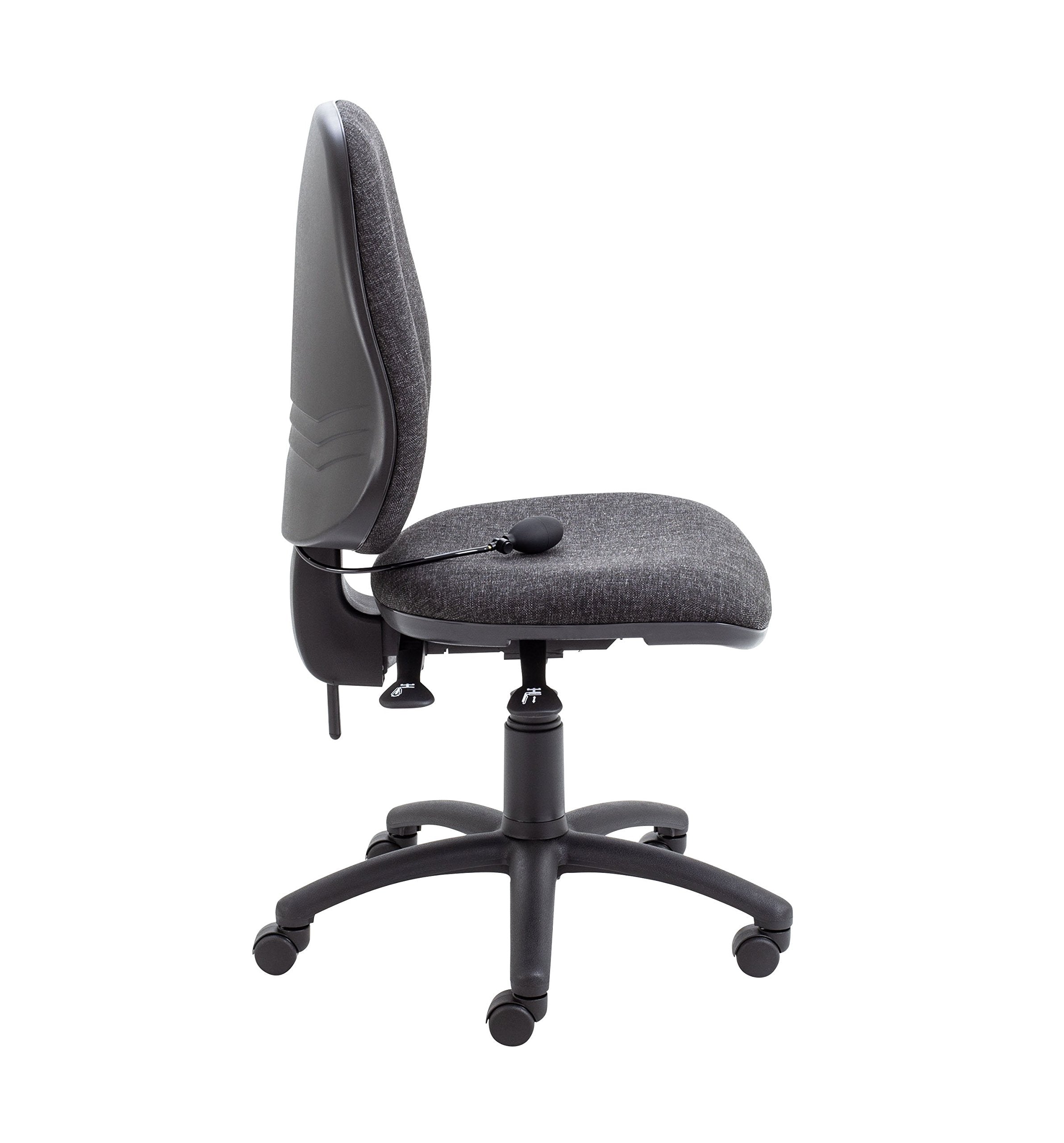 Office Hippo Desk Chair, Ergonomic Home & Office Chair With Adjustable Seat, Back & Lumbar Pump For Comfort & Support