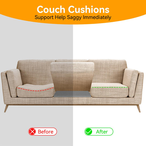 OFKAIS 60 x 50cm Sofa Support for Sagging Cushions,Sofa Cushion Support-2PC