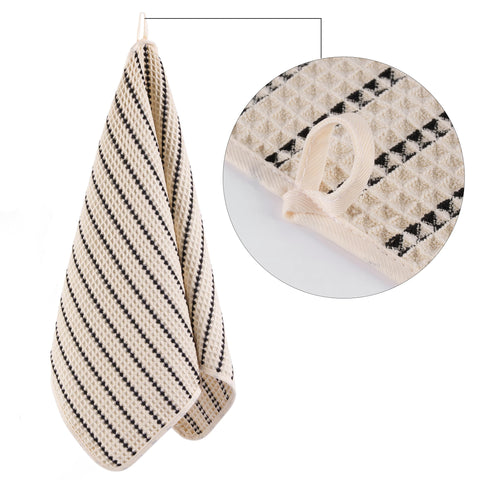 POLYTE 430 GSM Microfibre Quick Dry Waffle Hand Towel, 40.6x76.2 cm
