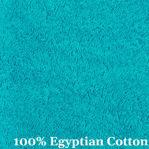 LoomTrove Pack of 2 Extra Large Jumbo Bath Sheets 100 x 200 cm 100% Egyptian Combed Cotton XL Towels Quick Dry Big Bath Sheet Super Soft Hotel