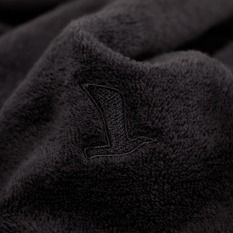 Möve Hand Towels, Black, 80 x 150 cm