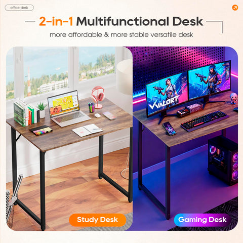 PayLessHere 80cm Vintage Computer Desk