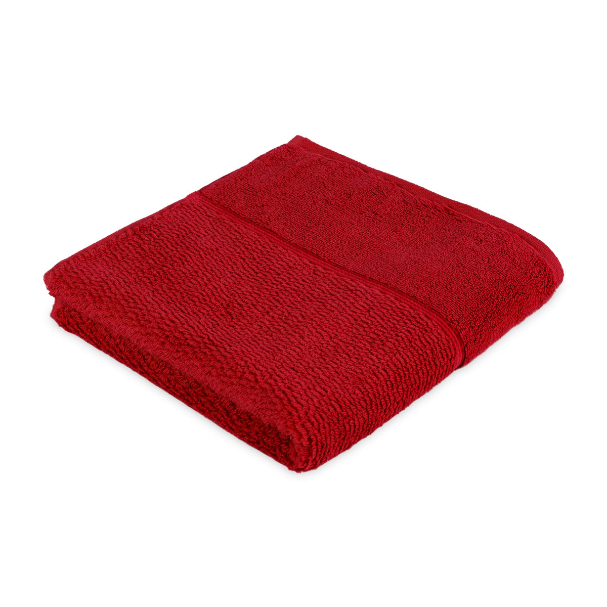 Frottana Pearl hand towel 50 x 100 cm, 100% cotton, ruby