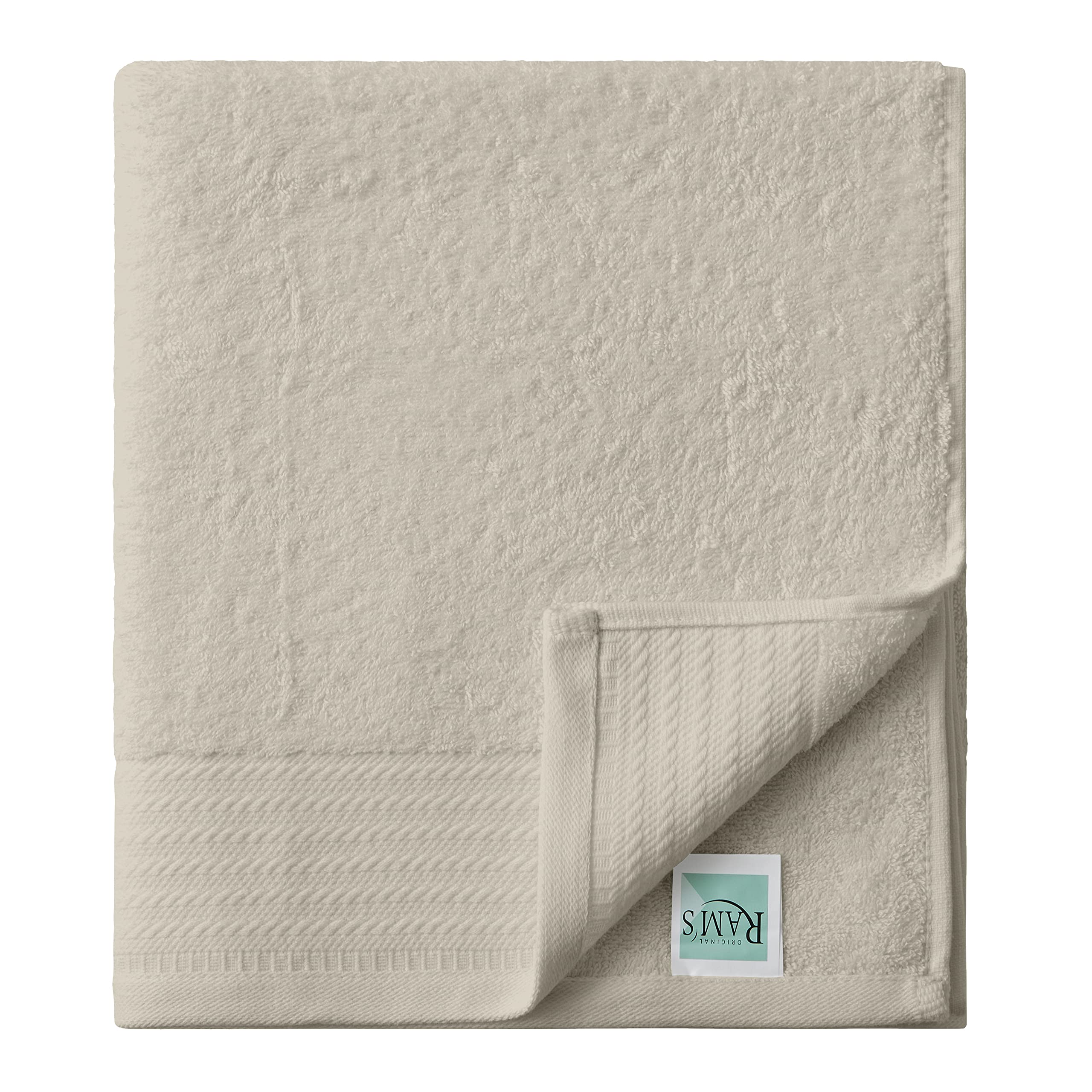 Degrees home - Set of 2 Bidet Towels - Bath Towels - Small Towels - 100% Cotton - 480 g/m² - Dimensions 30 x 50 cm, Beige
