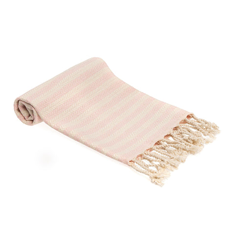 Blue Beach Turkish Towel Striped - 90 x180cm Large Turkish Hammam Peshtemal Towel - Super Absorbent, Quick Dry, Lightweight