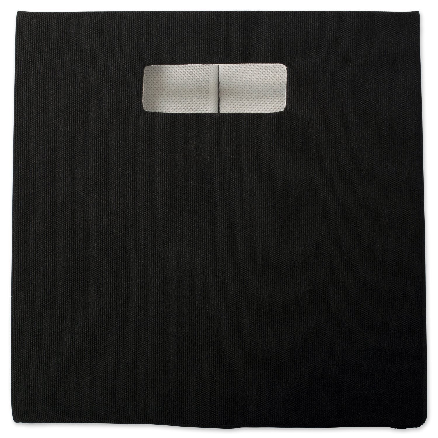DII Collapsible Polyester Storage Cube, Solid, Lightweight and Durable, Small Square, 11x11x11", Black