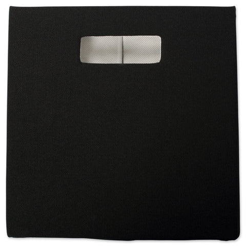 DII Collapsible Polyester Storage Cube, Solid, Lightweight and Durable, Small Square, 11x11x11", Black