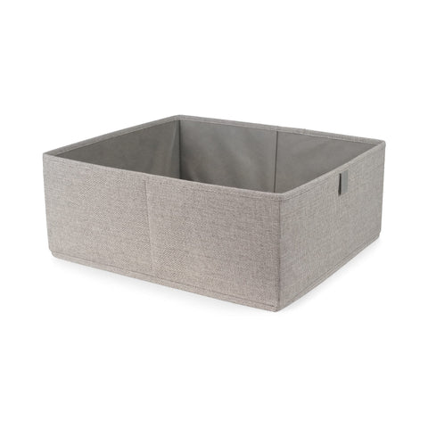 Compactor Oxford Large Drawer Organizer - Grey, 42X36X16.5 cm, Oxford Fabric and Cardboard, Sku: RAN10732