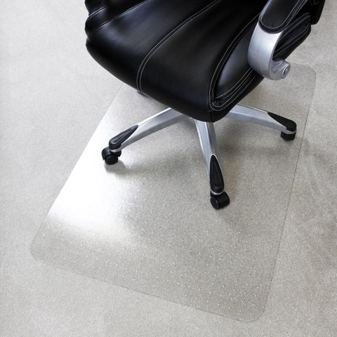Marvelux Enhanced Polymer Durable Office Chair Mat for Carpets 75 x 120cm