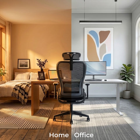 Tervo Model Y | Folding Office Chair for Small Spaces | Gaming Chair for Adults & Kids | Ergonomic Mesh Computer Chair