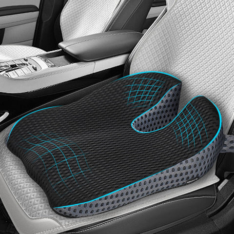 Car Seat Cushion, Memory Foam Car Wedge Cushion Height Booster for Driving