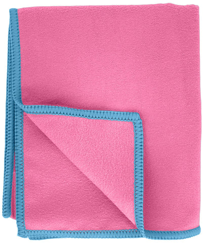 Playshoes Unisex Multifunctional Towel Bath Towel Microfibre 18 - Pink