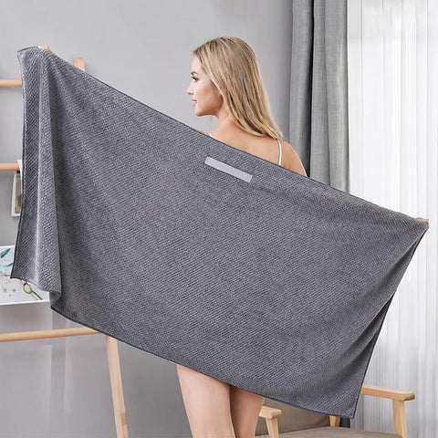 2 Pack Microfiber Hair Drying Towels, 100 x 60cm, Super Absorbent, Super Soft, Fast Drying Turbans Microfiber Hair Towel Wrap for Long, Thick