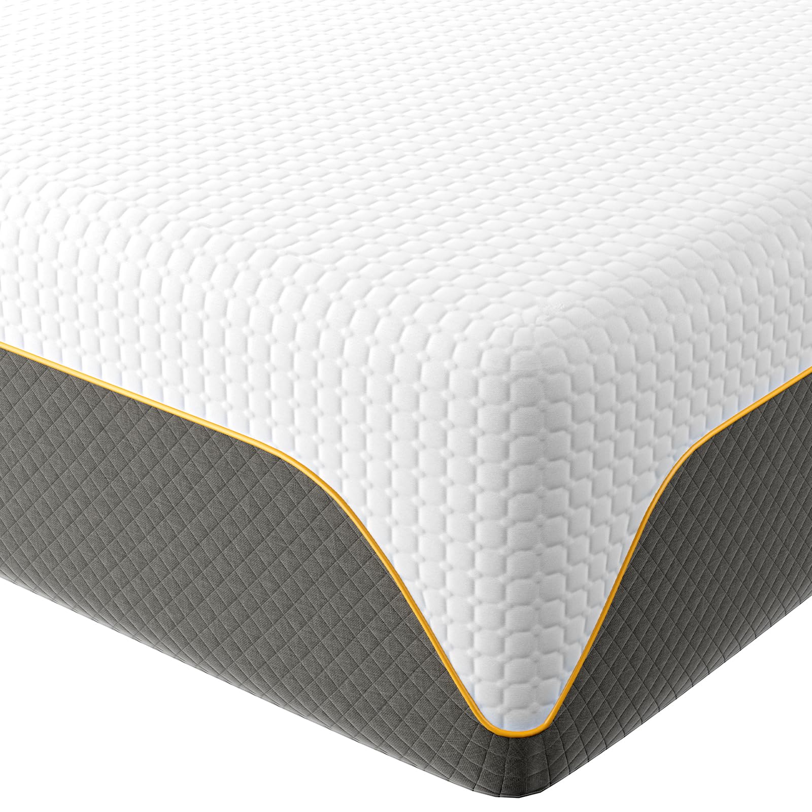 Doubleslee Memory Foam Mattress, 5FT King Mattress, Medium, 150x200x20cm