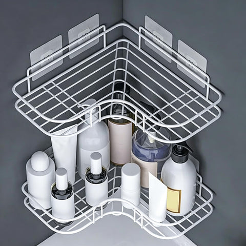 18Pcs Shower Caddy Adhesive Hooks Replacement,Strong Stickers Shower Hook