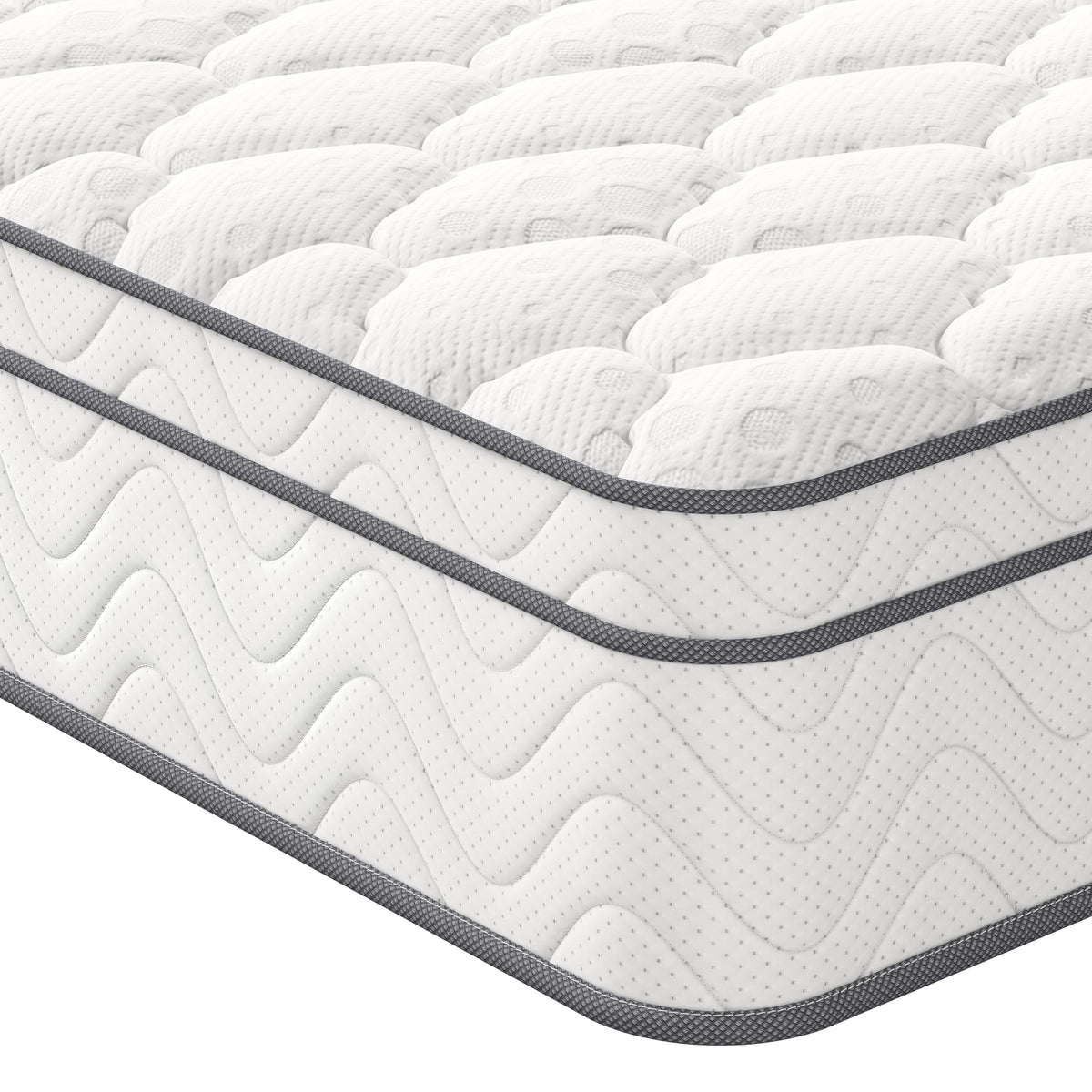 Vesgantti Single Mattress Hybrid Mattress Medium Firm 90x190x26cm