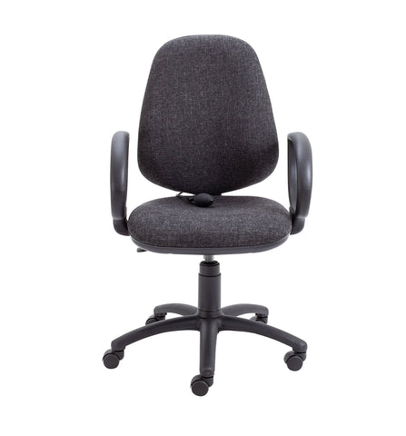 Office Hippo Desk Chair, Ergonomic Home & Office Chair With Adjustable Seat, Back & Lumbar Pump For Comfort & Support