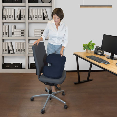 bonmedico Ergonomic Gel Seat Cushion with Memory Foam Core