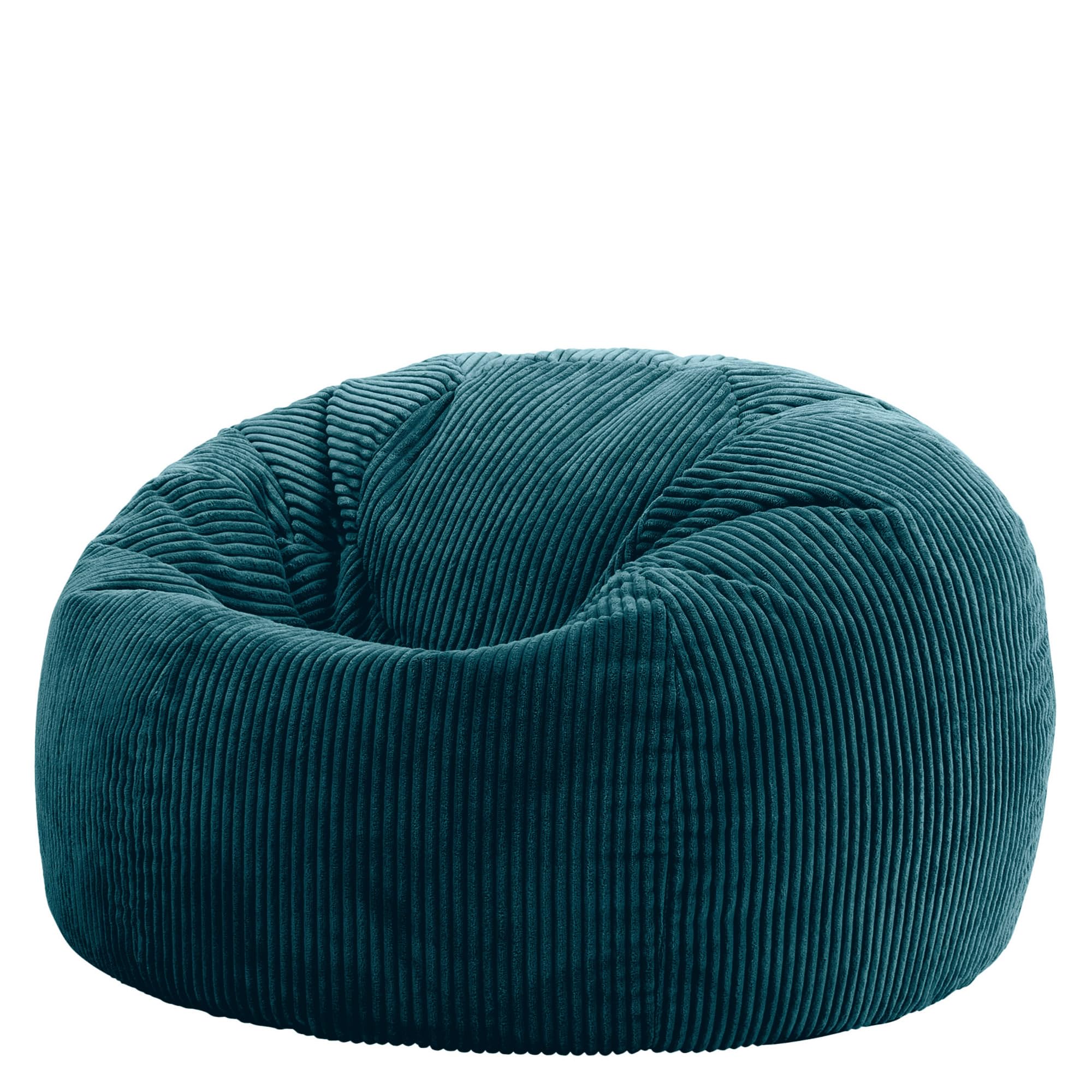 icon Kingston Cord Bean Bag with Filling Included, Teal