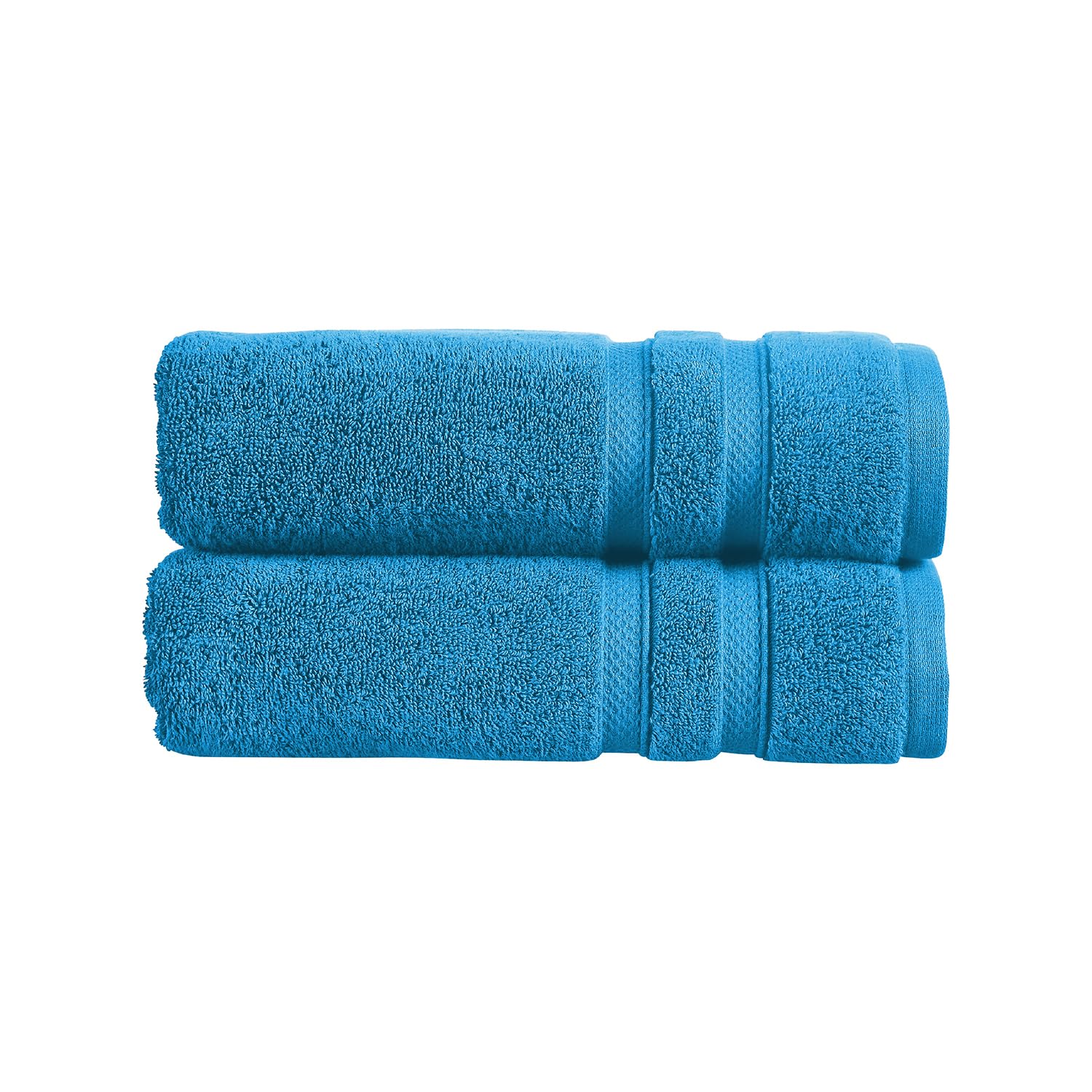Christy Chroma Bath Sheets | Set of 2 | Highly Absorbent Heavyweight 675GSM | Bold and Bright | Soft Velvety Smooth Bathroom Shower Towels
