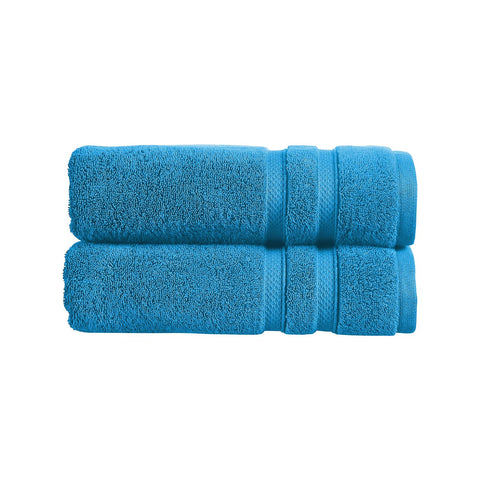 Christy Chroma Bath Sheets | Set of 2 | Highly Absorbent Heavyweight 675GSM | Bold and Bright | Soft Velvety Smooth Bathroom Shower Towels