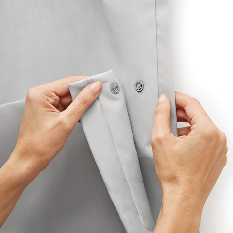 Rayen - Wardrobe clothes cover. Zip-up hanging suit cover. Dress cover resistant to dust, moisture and moths. 60 x 135 cm. Light Grey/Translucent