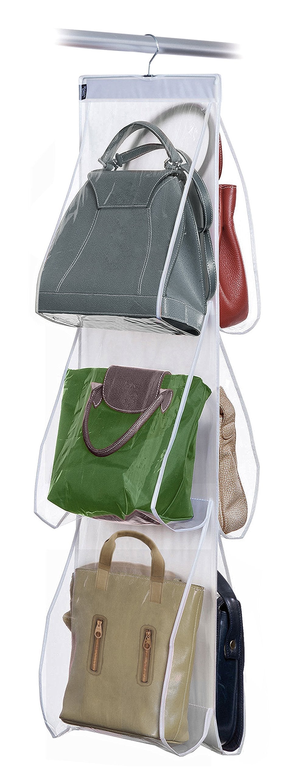 Domopak Handbag Organizer, Transparent, 36 x 120 x 2 cm