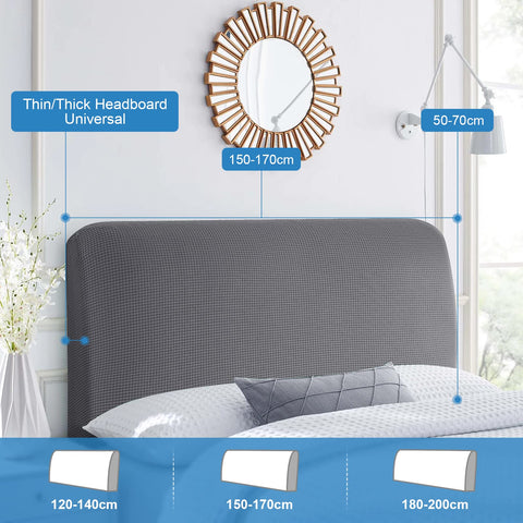 TAOCOCO Bed Headboard Covers King Size Headboard Cover,Elastic Head Board cover,Dustproof All-inclusive Headboard Protection Cover for King/Double