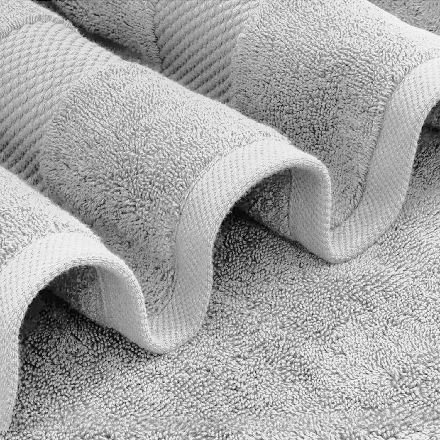 Hieftan Towels Bath Sheet Set – 100% Cotton Pack of 2 Extra Large Bath Sheets Towel 600gsm Highly Absorbent Rapid Dry Super Sheets for Bathroom 140 X
