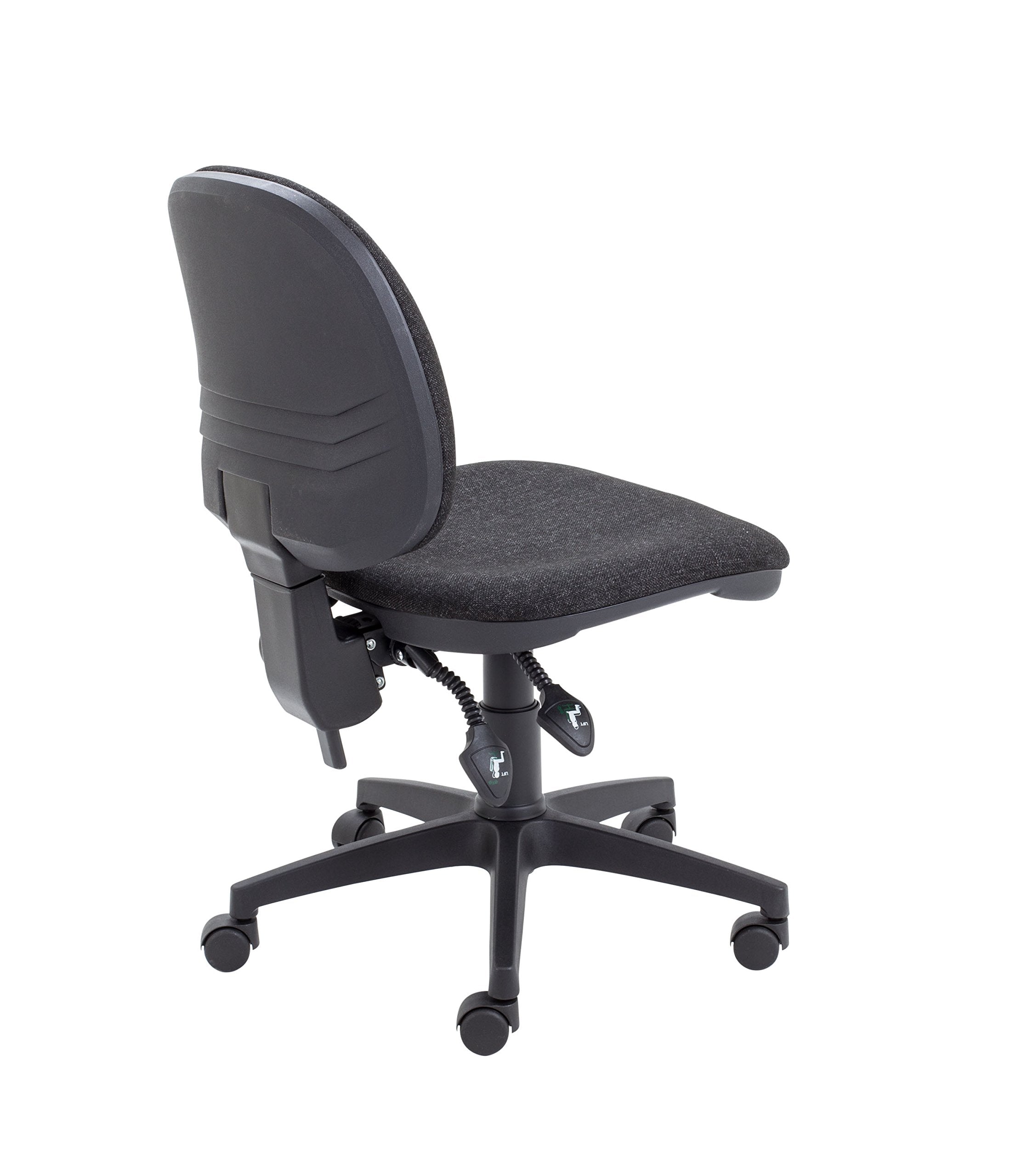 Office Hippo Mid Back Desk Chair, Swivel Home & Office Chair, Height Adjustable Seat & Lumbar Support For Extra Comfort, Computer Chair For Daily Use