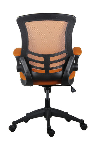 Office Hippo Mesh Operator Office Chair, Height & Tilt Adjustable Ergonomic Chair with Tension Control, Flip Up Arms, Computer Chair for Daily Use