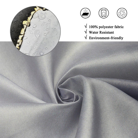 GCIREC Shower Curtain, 180x200cm, Gray Ombre Modern Abstract Art Marble Waterproof Fabric Machine Washable Bathroom Curtain with Hooks