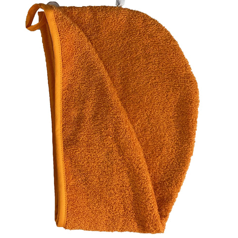 LLAMAXY Hair Towel 100% Pure Organic Cotton Hair Drying Towels Adult Child Hair Wraps Hair Turban