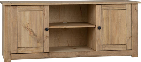 Seconique Panama Flat Screen Tv Unit in Natural Wax