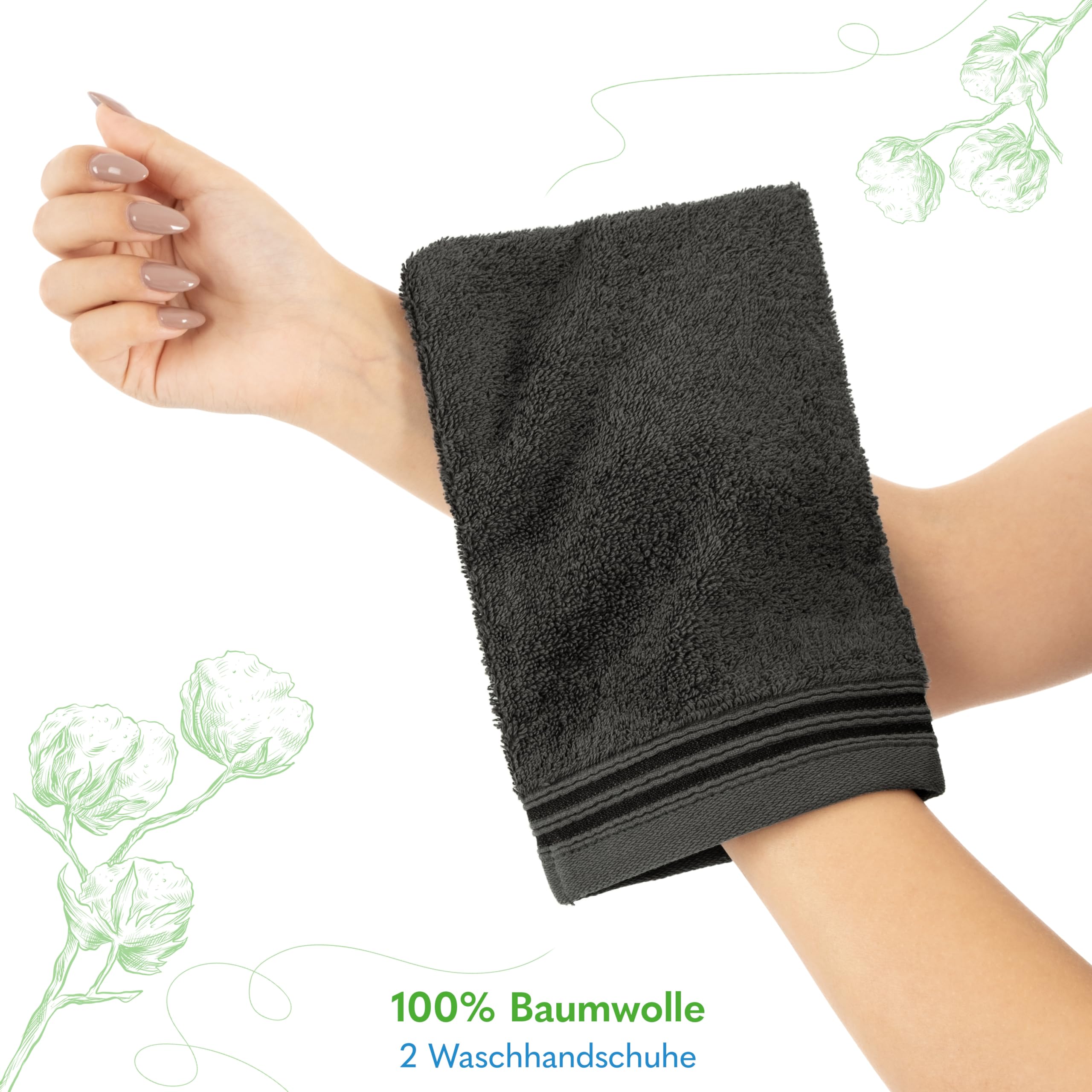 Hammetex Bathrobe 100% Cotton Unisex for Men and Women Quality 400 g/m² Quality Soft Absorbent Terry Towelling Bathrobe for Couples with Pockets
