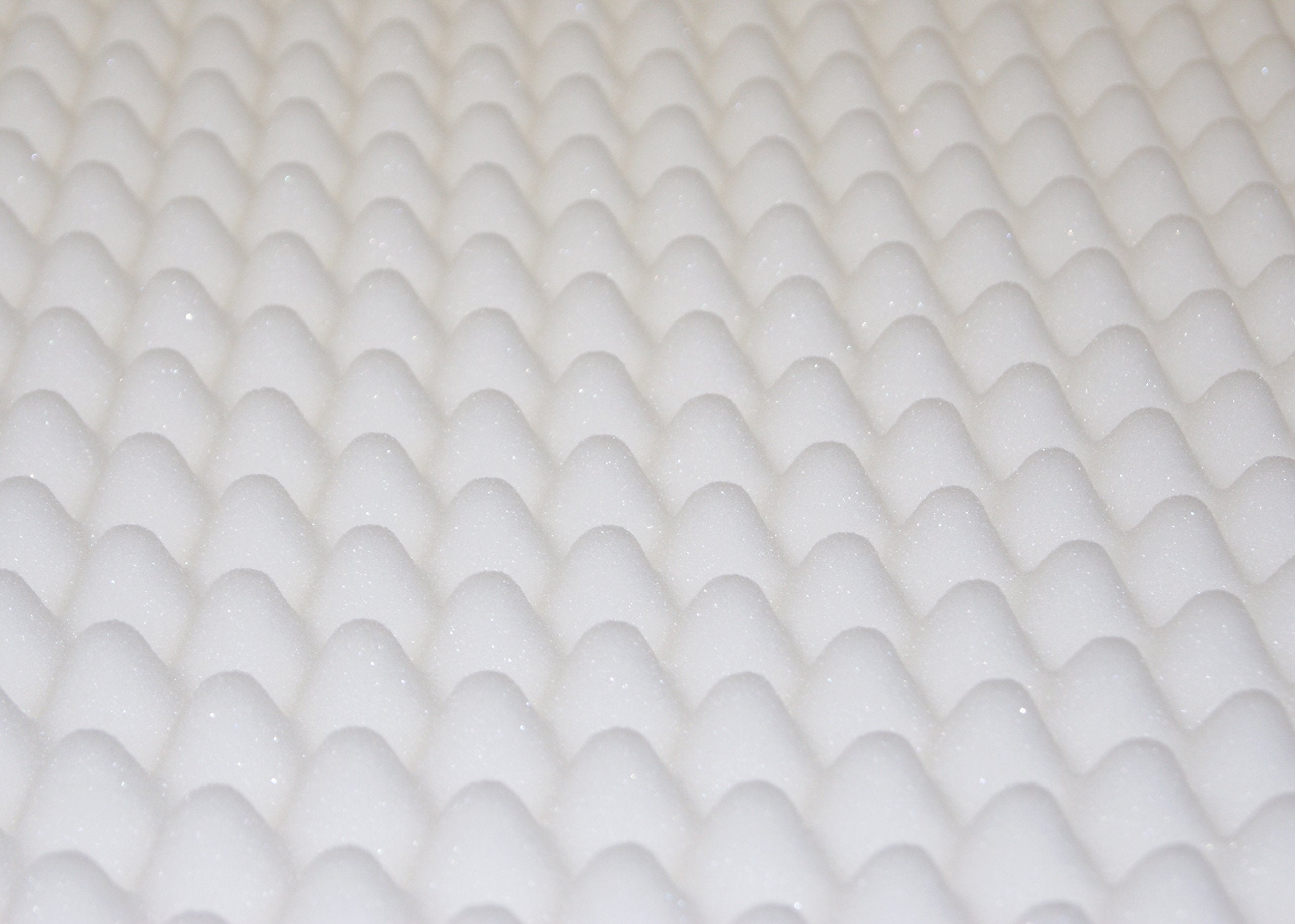 Abeil, Napped Foam Mattress Topper/Protector-White, white, 160 x 200 cm