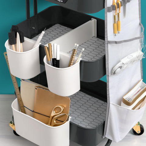 We R Memory Keepers We La Cart Tray Liners Trolley Accessories-Craft Storage, Multi-Colour, 37.7 x 27.5 x 0.4 cm