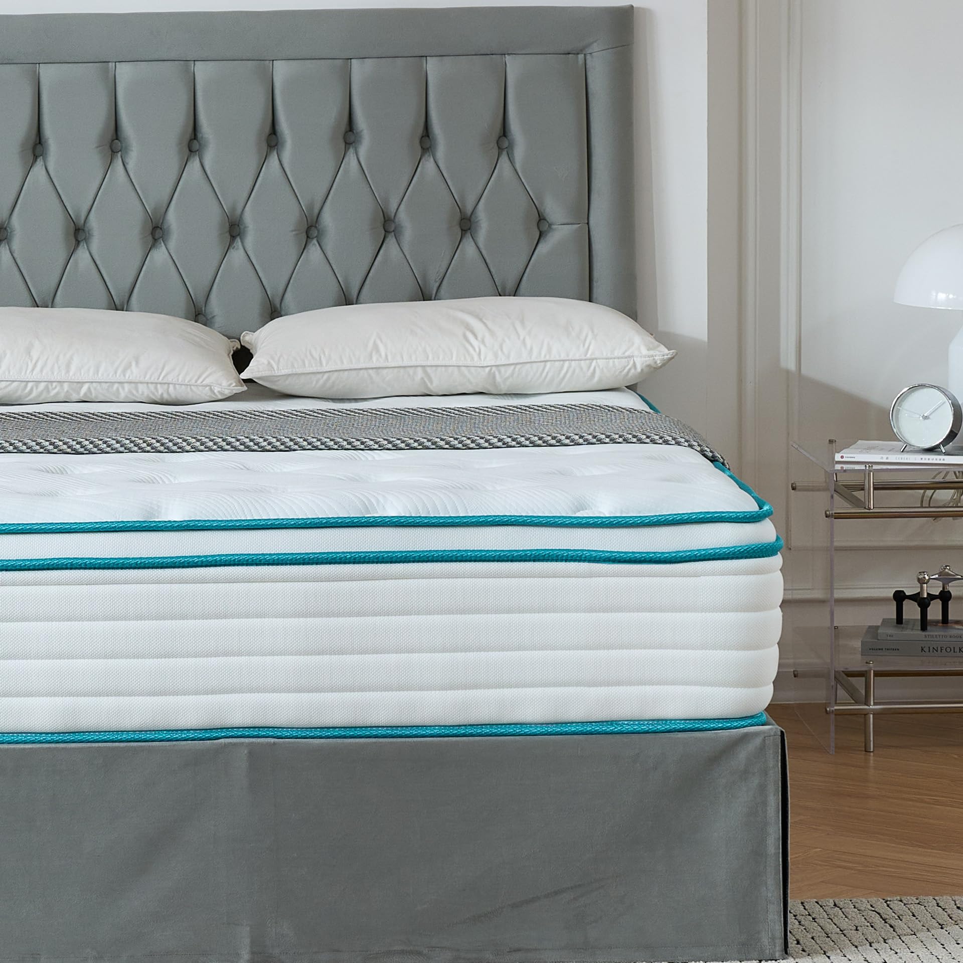 SANA SLEEP 3FT Single Mattress,11 Zone Orthopedic Single Mattress, Pocket Spring Mattress, Motion Isolation, Pressure Relief