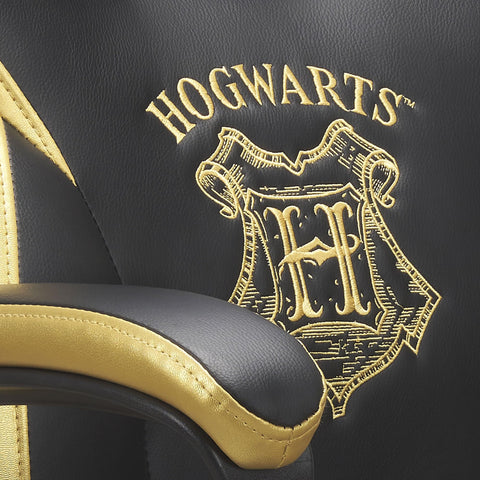 Subsonic Harry Potter - Junior gamer chair - Gaming office chair Black and gold - Official License