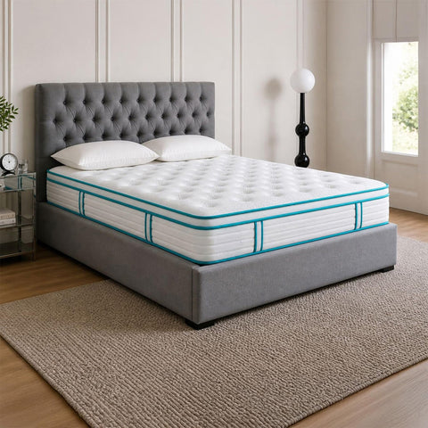 SANA SLEEP 3FT Single Mattress,11 Zone Orthopedic Single Mattress, Pocket Spring Mattress, Motion Isolation, Pressure Relief