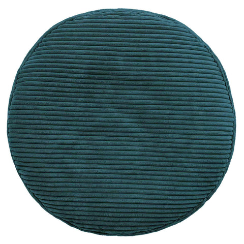 icon Milano Large Cord Bean Bag Footstool with Filling Included, Teal