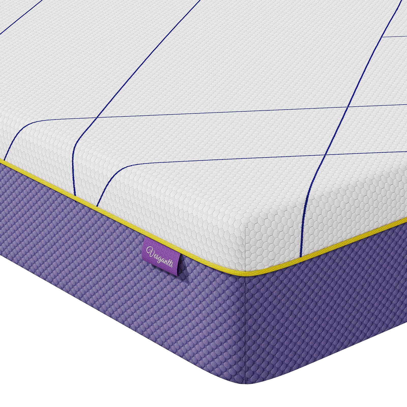 Vesgantti 16CM Cooling Gel Memory Foam Mattress - Double, Medium