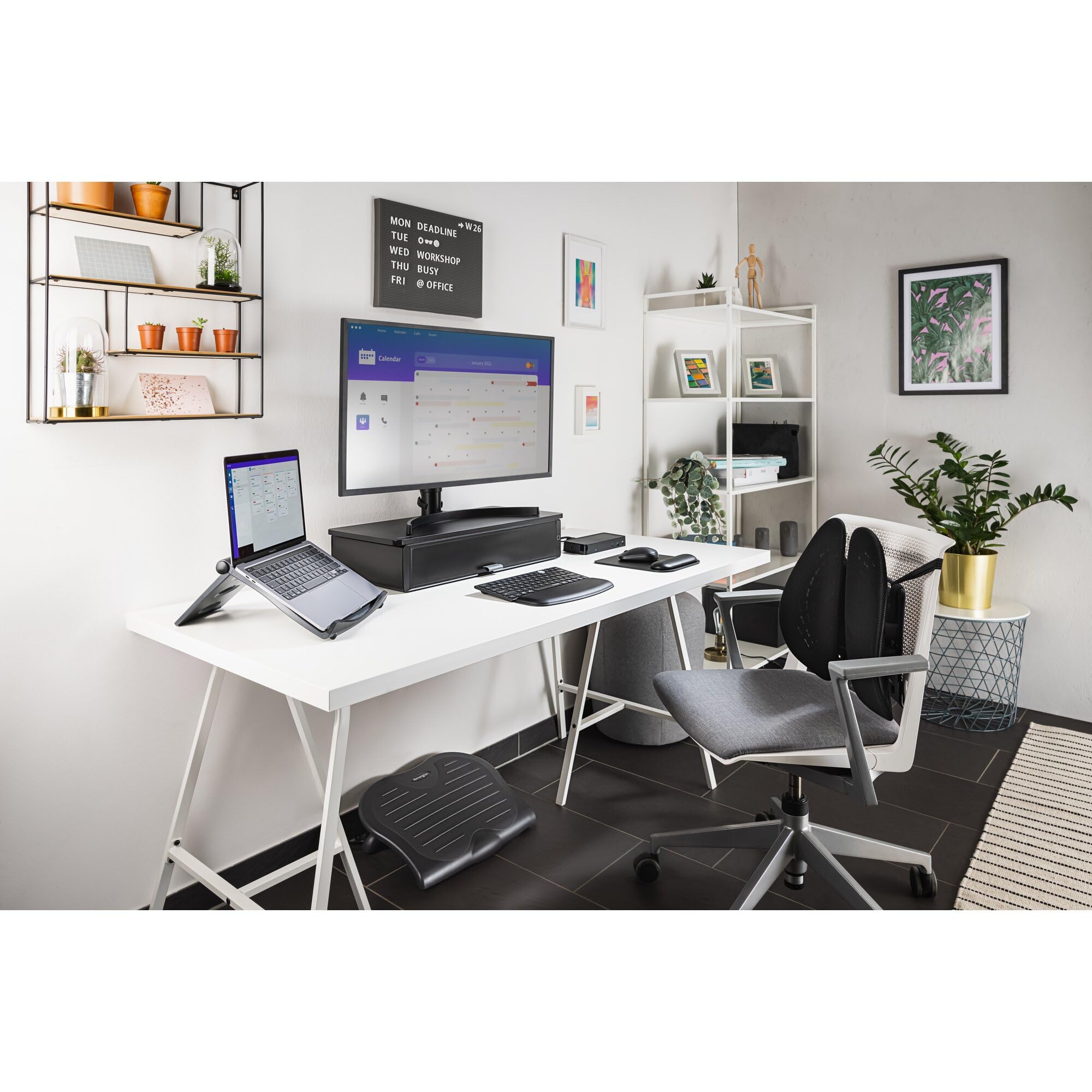 Kensington SmartFit Easy Riser Laptop Stand, Black