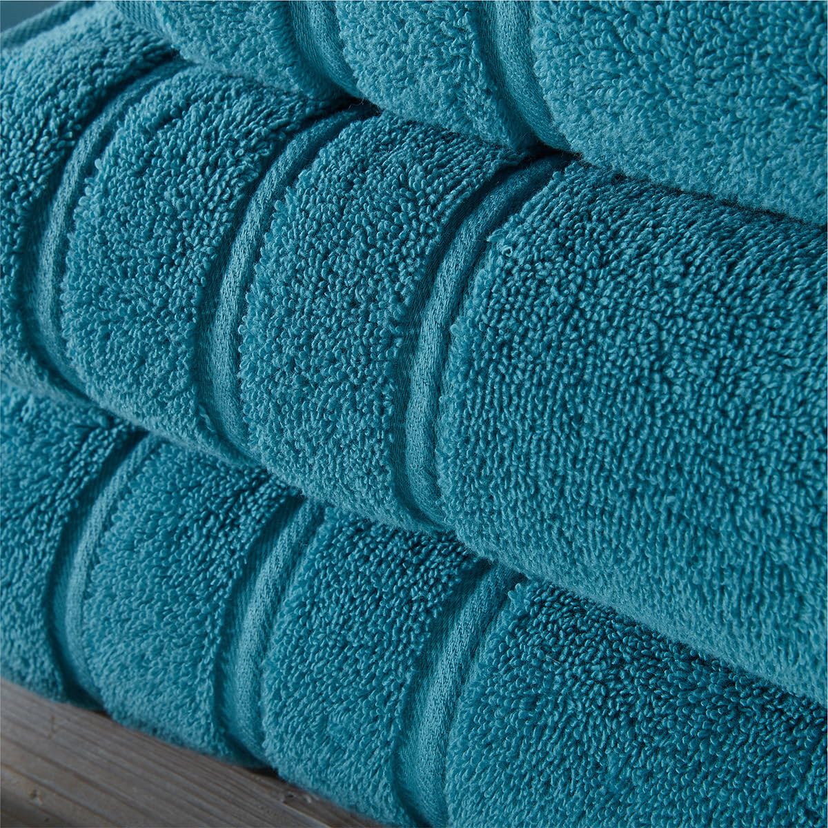 Christy Antalya Large Bath Towels | Set of 6 | 100% Turkish Cotton | 600GSM | Soft Plush Luxury Towel Set